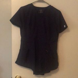 Navy blue Cherokee infinity jogger scrub set